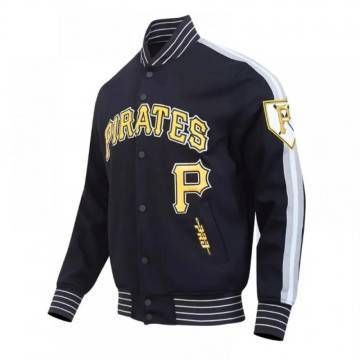 Pittsburgh Pirates Current Logo Black Game Day Jacket