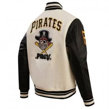 Pittsburgh Pirates Retro Classic Rib Wool Varsity Jacket