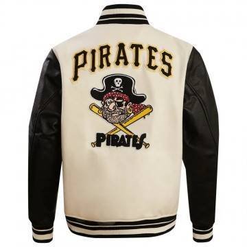 Pittsburgh Pirates Retro Classic Rib Wool Varsity Jacket