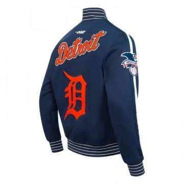 Detroit Tigers Current Logo Game Day Navy Jacket Detroit Tigers Current Logo Game Day Navy Jacket