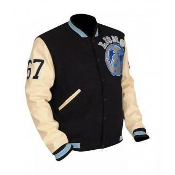 Eddie Murphy Detroit Lions Axel Foley Varsity Jacket