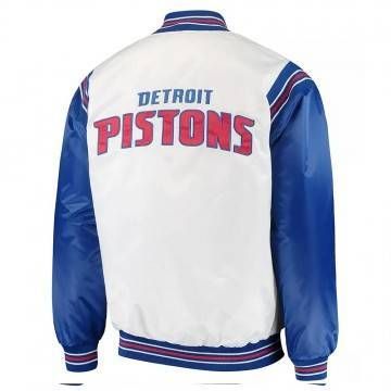 Detroit Pistons Renegade Varsity Jacket