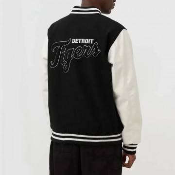 Detroit Tigers Wordmark Varsity Jacket
