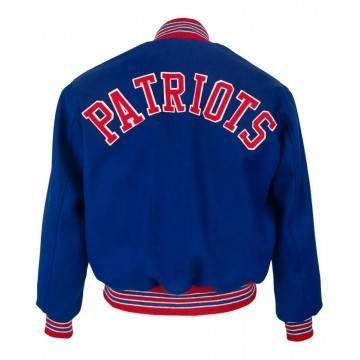 Varsity Boston Patriots 1965 Royal Blue Wool Jacket