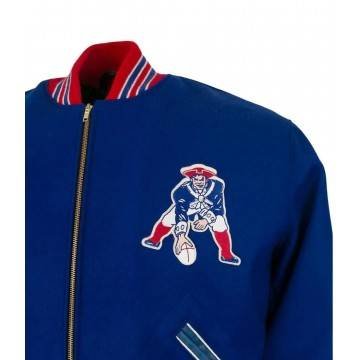 Varsity Boston Patriots 1965 Royal Blue Wool Jacket