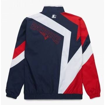 New England Patriots Star Windbreaker Jacket New England Patriots Star Windbreaker Jacket