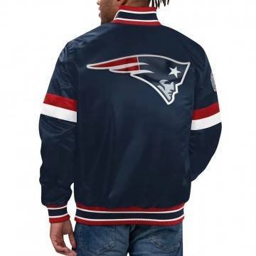 New England Patriots Navy Home Game Jacket