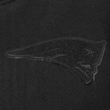 New England Patriots Triple Black Varsity Jacket