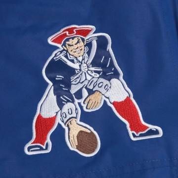 New England Patriots Blue Hooded Jacket New England Patriots Blue Hooded Jacket