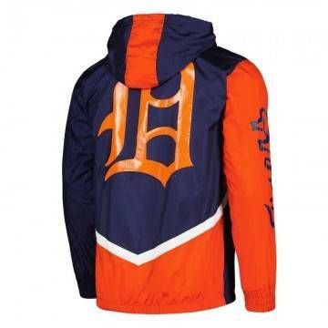 Detroit Tigers Undeniable Navy Windbreaker