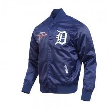 Detroit Tigers Souvenir Satin Jacket