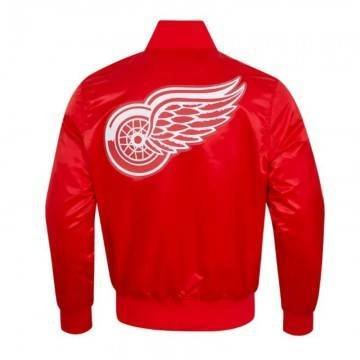Detroit Red Wings Classic Satin Jacket
