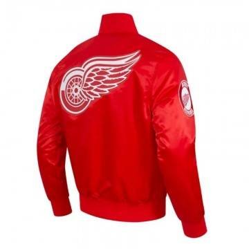 Detroit Red Wings Classic Satin Jacket