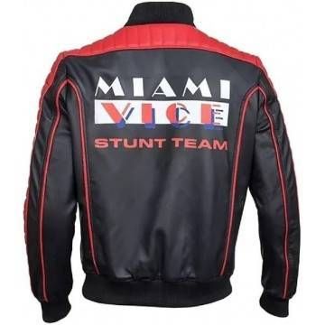 The Fall Guy Black Leather Jacket