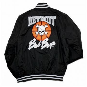 Detroit Bad Boys Coaches Striped Jacket