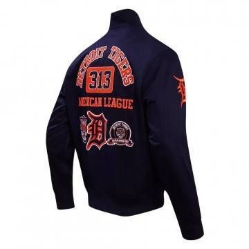 Detroit Tigers Area Code Navy Jacket