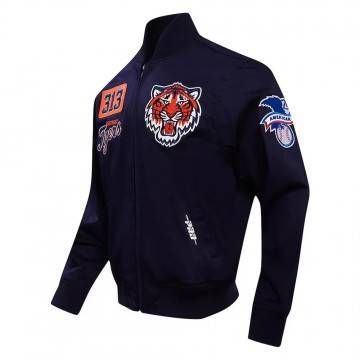Detroit Tigers Area Code Navy Jacket