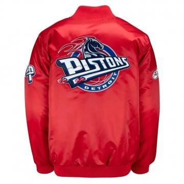20th Anniversary Detroit Pistons Red Jacket