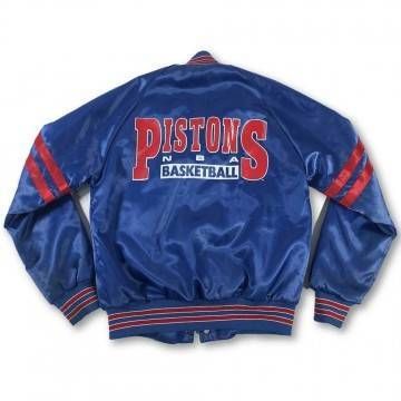Vintage Pick and Roll Detroit Pistons Jacket