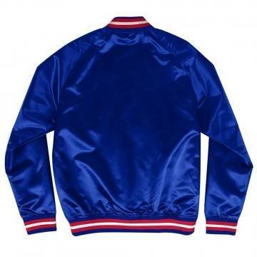 Detroit Pistons Lightweight Blue Satin Jacket Detroit Pistons Lightweight Blue Satin Jacket