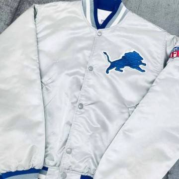 Detroit Lions Satin Jacket Detroit Lions Satin Jacket