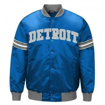 Detroit Lions Blue Striped...