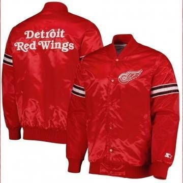 Nicklas Lidstrom Detroit Red Wings Jacket