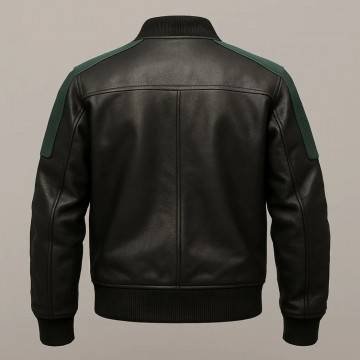 Seong Gi-hun Player 456 Squid Game Winner Black Leather Jacket