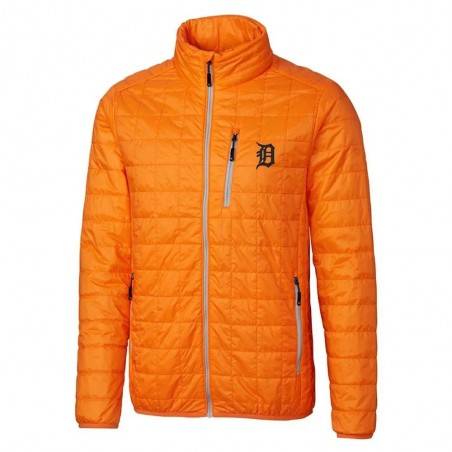 Retro Detroit Tigers Full-Zip Puffer Jacket