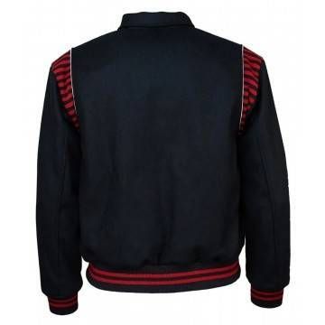 Varsity 1950 Detroit Stars Black Wool Jacket