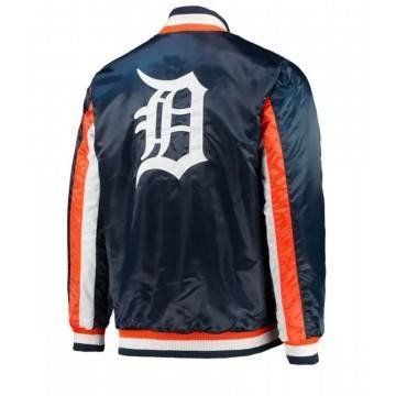 Starter Detroit Tigers The Ace Bomber Blue Jacket Starter Detroit Tigers The Ace Bomber Blue Jacket