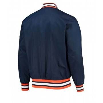 Bomber Detroit Tigers Starter Blue Jacket