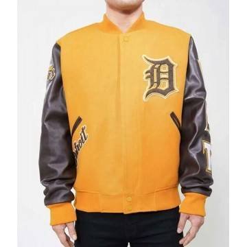Detroit Tigers Logo Letterman Jacket Detroit Tigers Logo Letterman Jacket