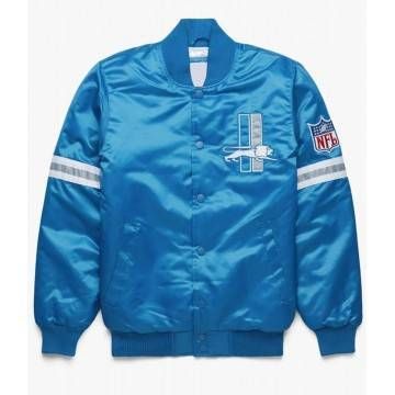 Detroit Lions Bomber Satin...