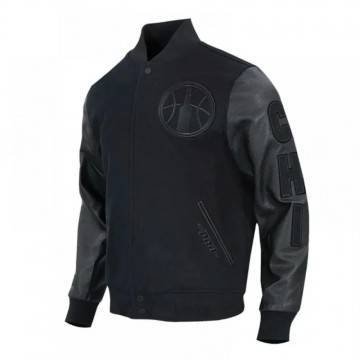 Chicago Sky Triple Black Varsity Jacket