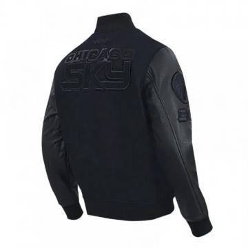 Chicago Sky Triple Black Varsity Jacket