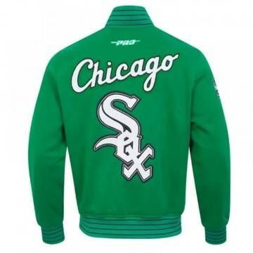 Chicago White Sox Green Game Day Jacket with Current Logo Chicago White Sox Green Game Day Jacket with Current Logo