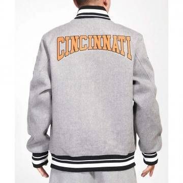 Cincinnati Bengals Crest Wool Jacket Cincinnati Bengals Crest Wool Jacket