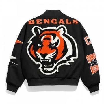 Cincinnati Bengals Pennant Wool Jacket