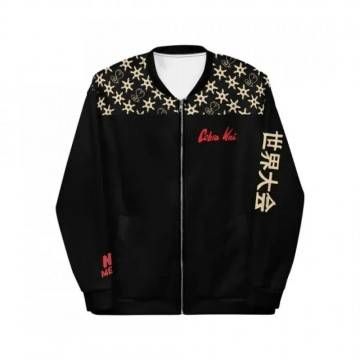 Cobra Kai Black Bomber Jacket