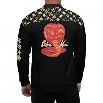 Cobra Kai Black Bomber Jacket