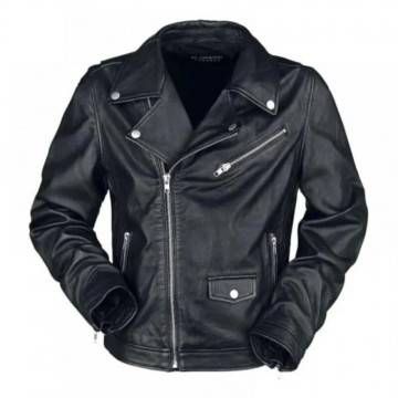 NJ Cross Black Moto Jacket