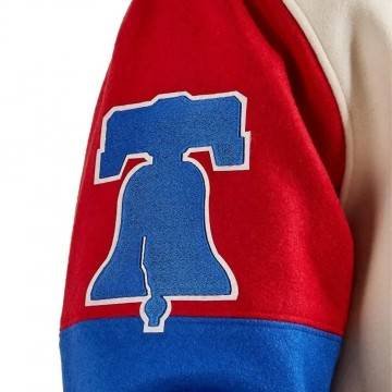 Philadelphia Phillies Cream Varsity Jacket