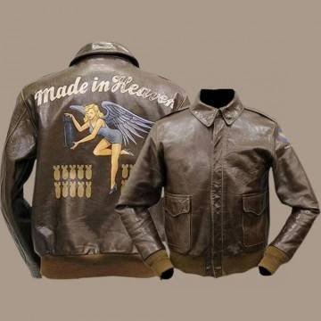 Chris Redfield Brown Leather Jacket