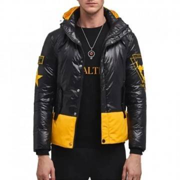 Cyberpunk Hooded Yellow...