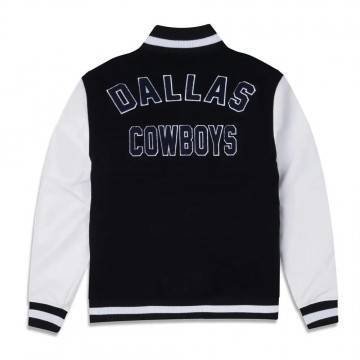 Dallas Cowboys 3rd Down Navy White Varsity Jacket