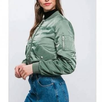 Emma Myers A Good Girl’s Guide to Murder Bomber Jacket