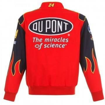 Dupont Jeff Gordon Red Cotton Jacket