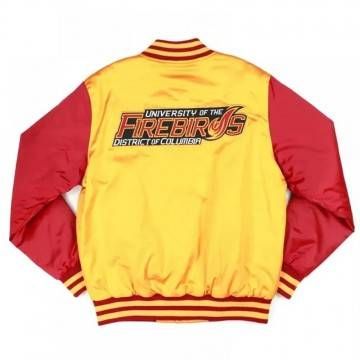 District of Columbia Gold and Red Baseball Jacket