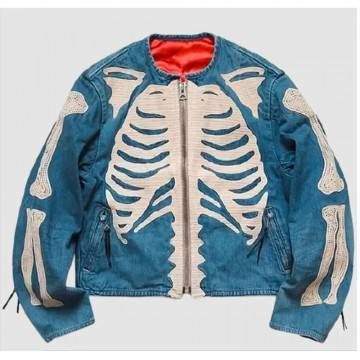 Denim Skeleton Blue Kapital...